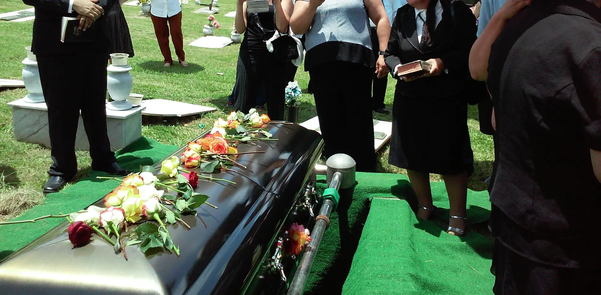 casket going into the ground with mourners - what is wrongful death