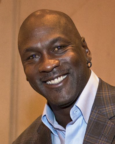 Portrait of Michael Jordan