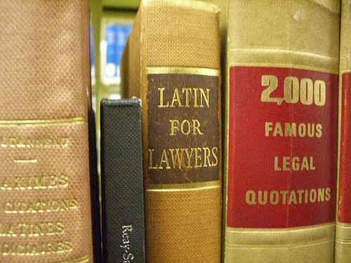 Latin for Lawyers book