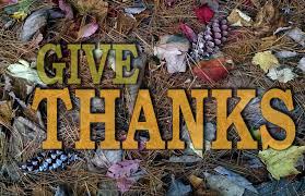 Give thanks sign