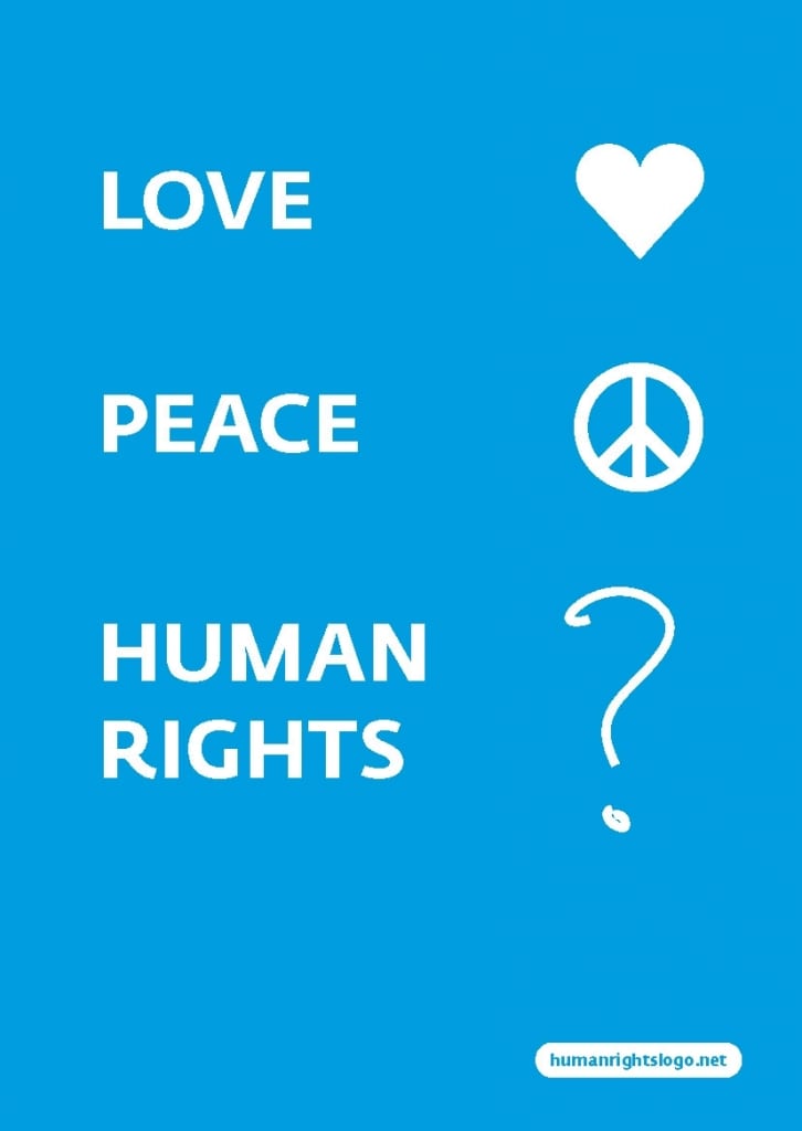 love peace human rights