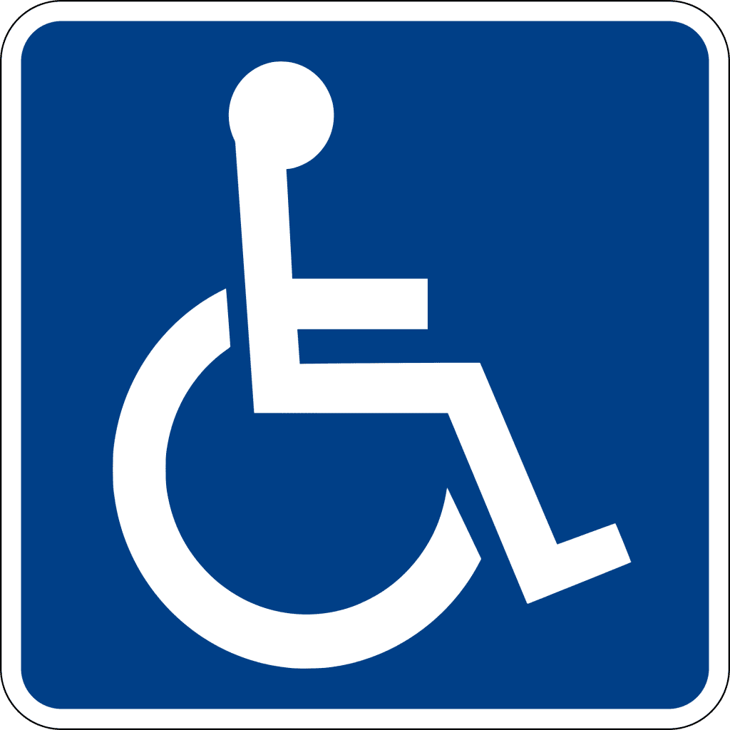 handicap sign