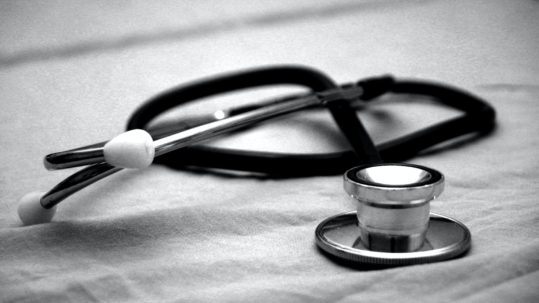 Arizona medical malpractice - black and white photo of stethoscope