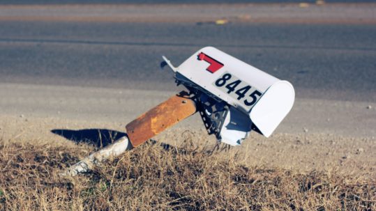 criminal damage in Arizona - broken mailbox